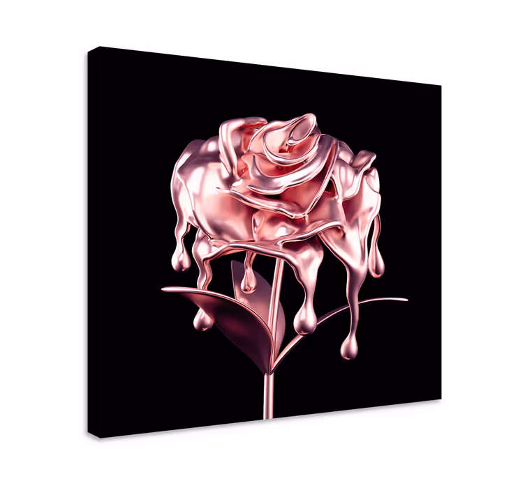 Tableau fleurs Fondu 3d - TenStickers