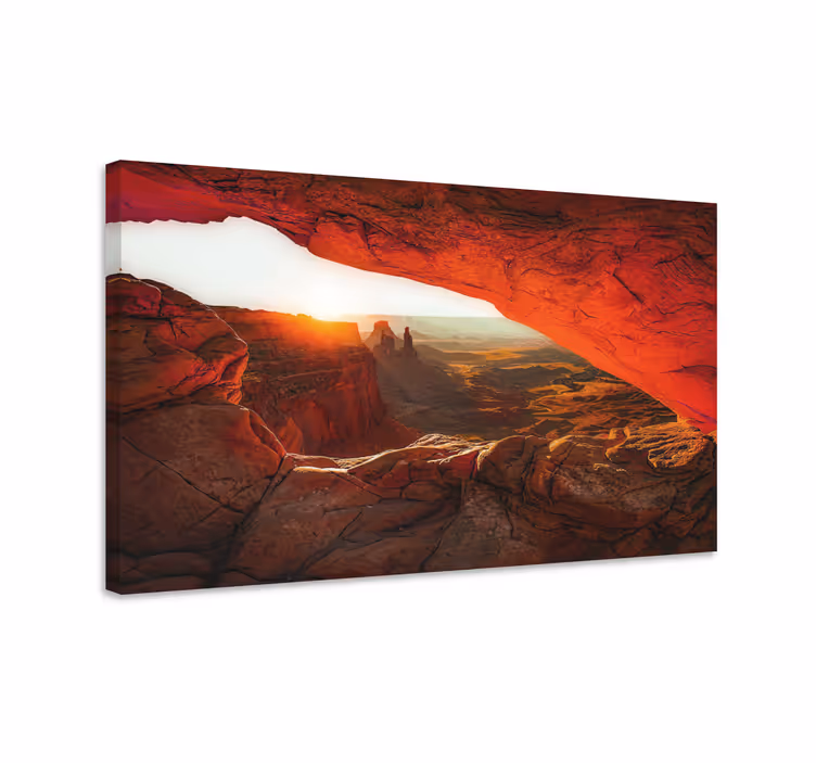 Tableau paysages magnifique coucher de soleil - TenStickers