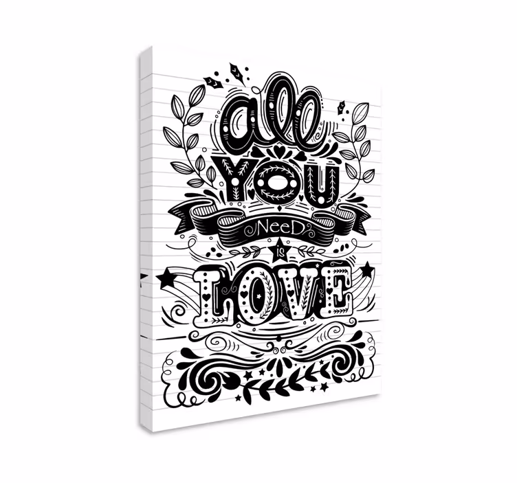 Tableau citation tout ce dont vous avez besoin - TenStickers