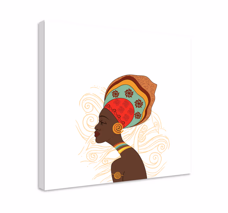 Tableau bureau Afrique moderne - TenStickers