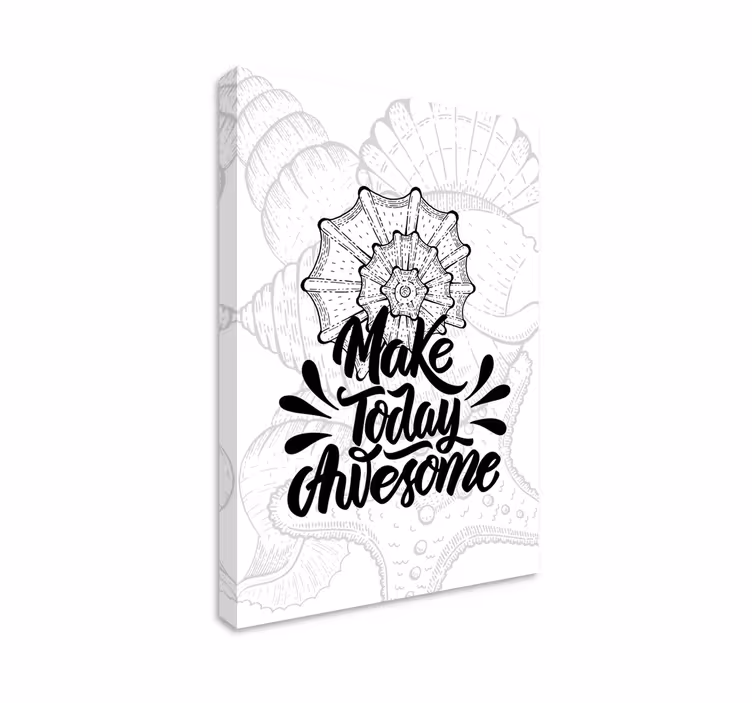 Tableau citation rendez aujourd'hui génial - TenStickers