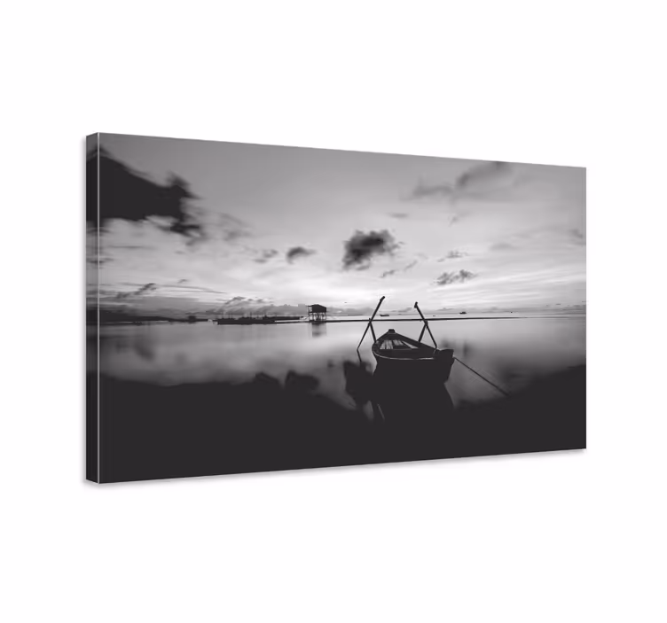 Tableau paysages scène de bord de mer sereine - TenStickers