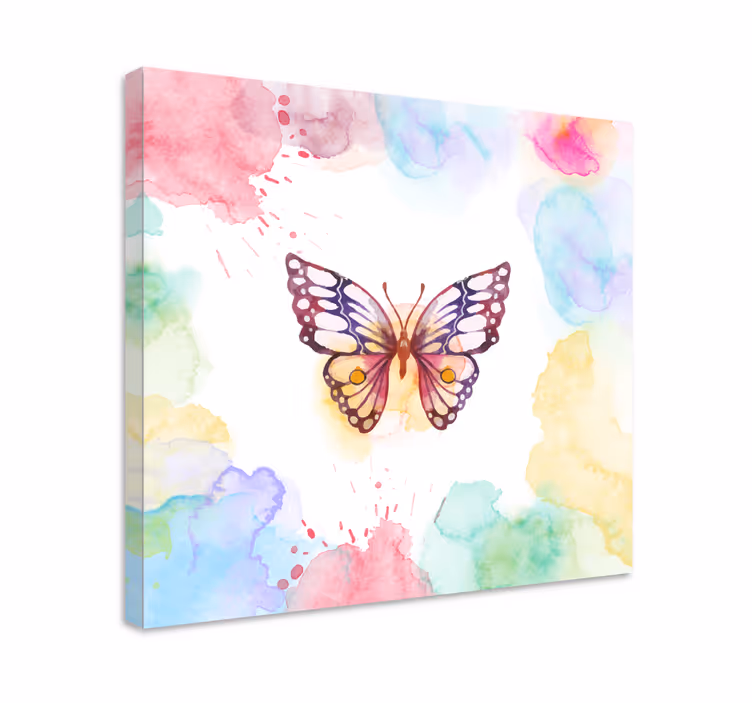 Tableau papillons vol artistique de papillons - TenStickers