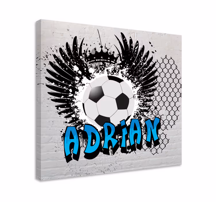 Tableau sports design inspiré du football - TenStickers