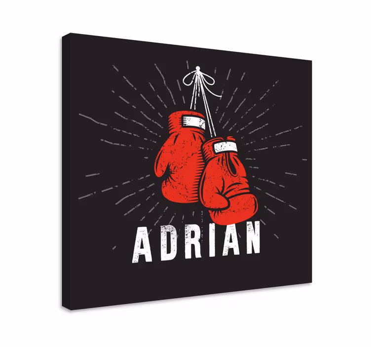 Tableau sports gant de boxe en exposition - TenStickers