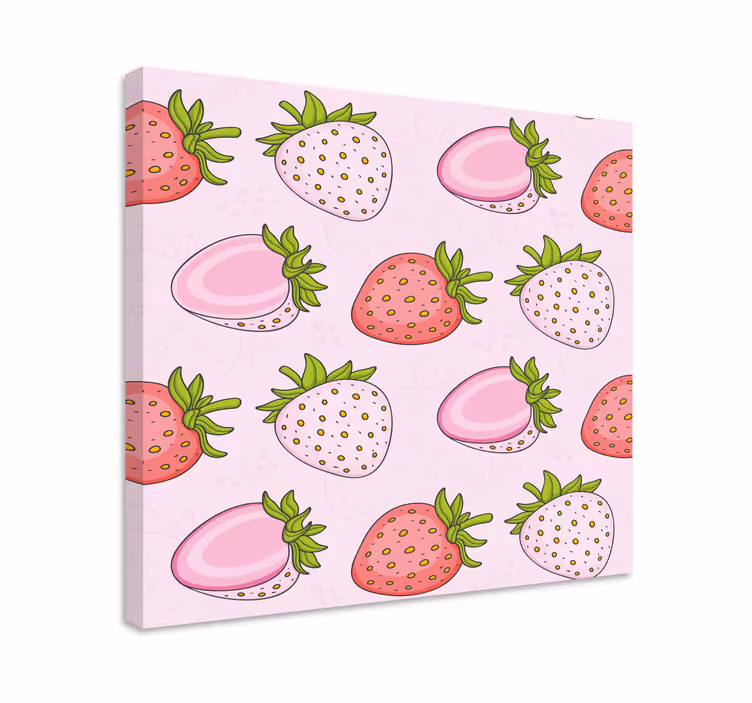 Tableau fruits délice de fraises - TenStickers