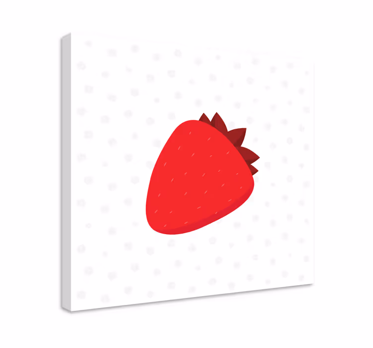 Tableau fruits délice de fraise - TenStickers