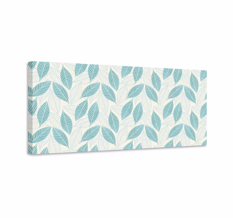 Tableau fleurs et plantes motif délicat de feuilles - TenStickers