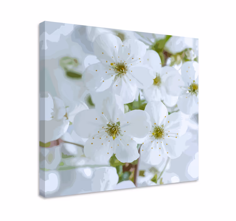 Tableau fleurs et plantes fleur de cerisier en fleur - TenStickers