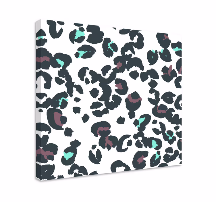 Tableau animaux motif léopard - TenStickers