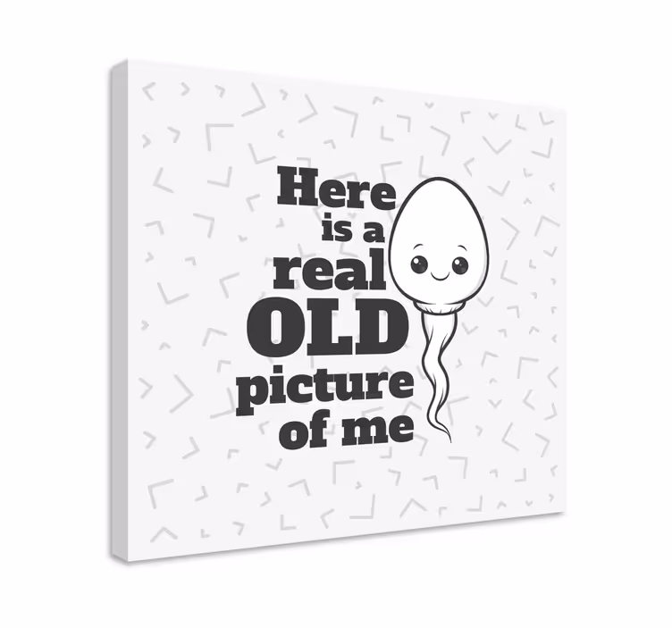 Tableau vintage souvenir drôle et ancien - TenStickers