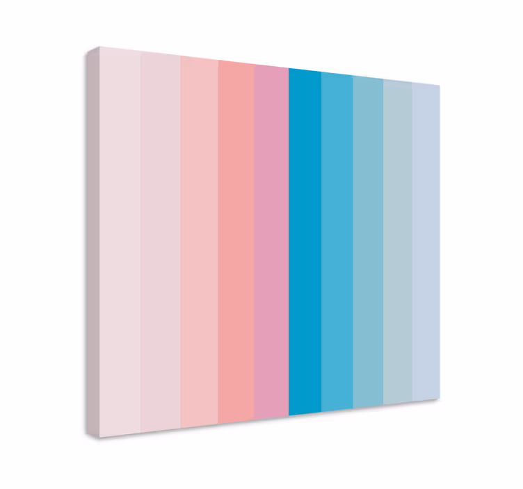 Tableau ornemental aux teintes dégradées douces - TenStickers
