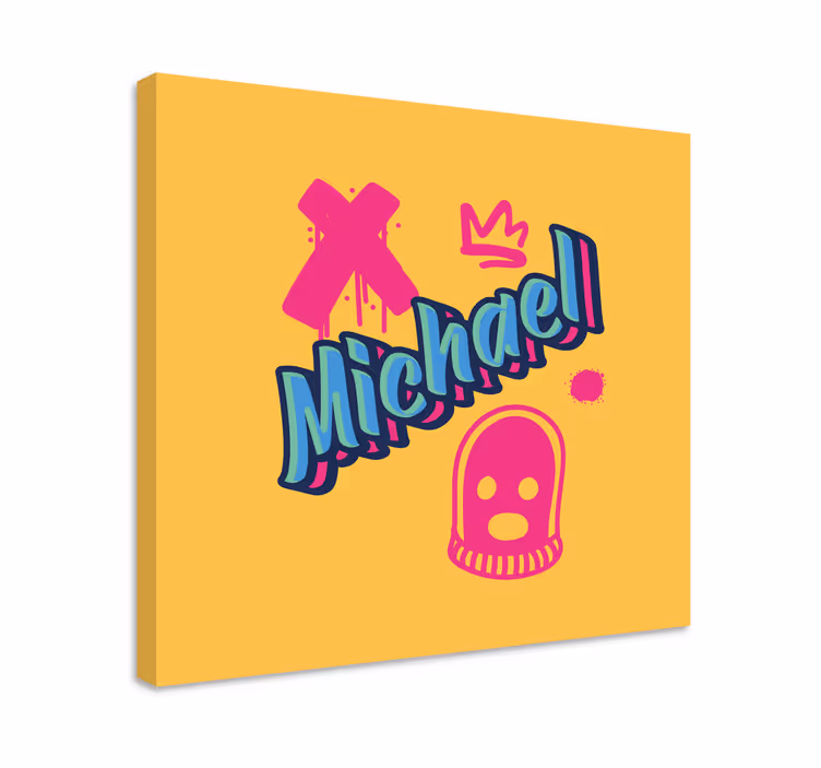 Tableau abc expression en lettres grasses - TenStickers