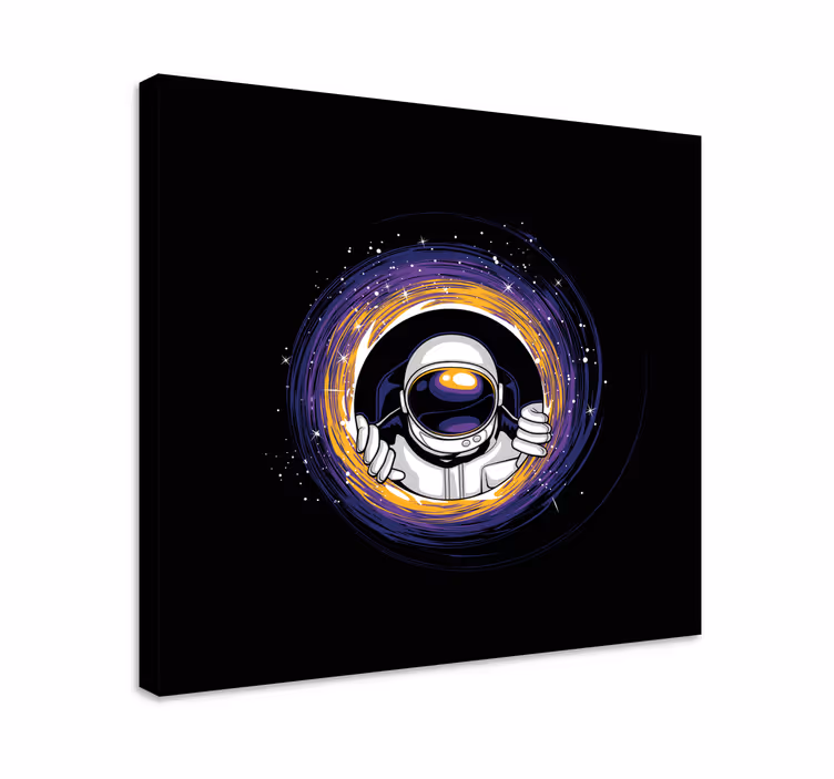 Tableau chambre Astronautes et trous noirs - TenStickers