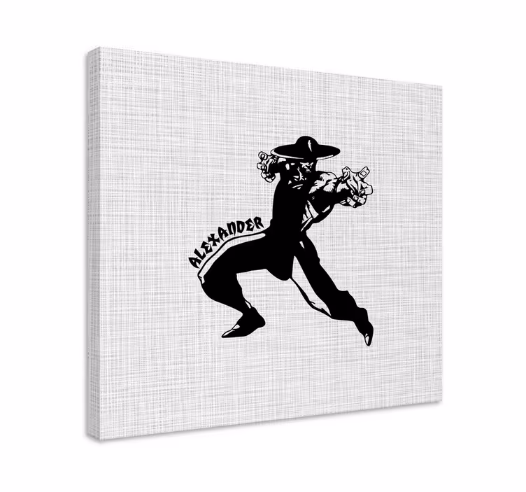 Tableau super héros pose dynamique de héros - TenStickers