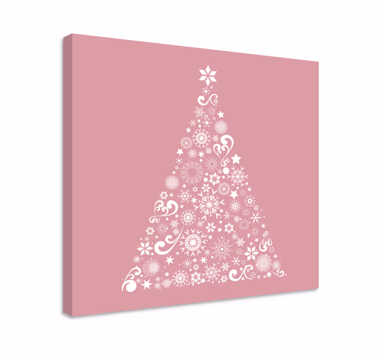 Tableau fleurs et plantes arbre floral festif - TenStickers