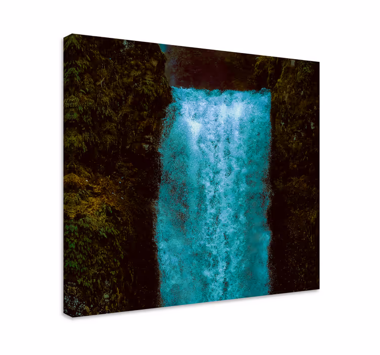 Tableau paysages cascade de chutes d'eau majestueuse - TenStickers