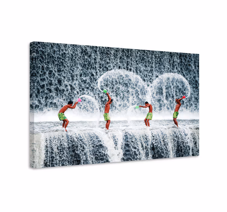Tableau sports jeux d'éclaboussures - TenStickers