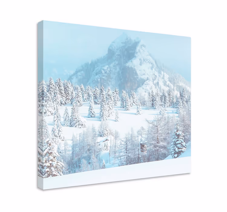 Tableau paysage Photographie esthétique hivernale - TenStickers