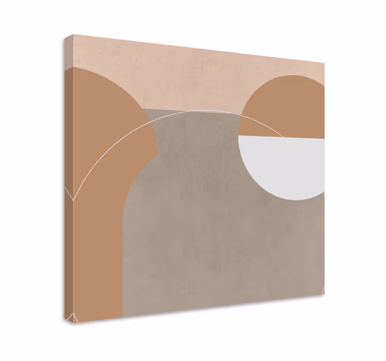 Tableau moderne formes géométriques abstraites - TenStickers