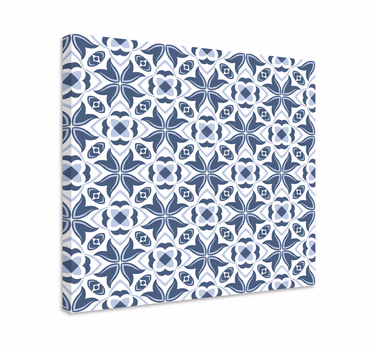 Tableau ornemental motif floral élégant - TenStickers