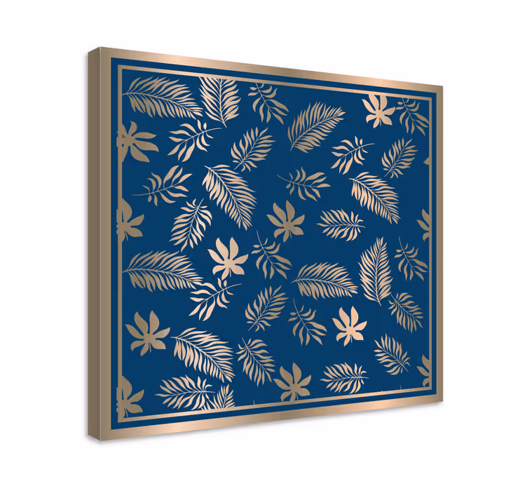 Tableau fleurs et plantes motif feuillage - TenStickers