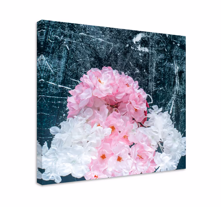 Tableau fleurs et plantes arrangement floral blush - TenStickers
