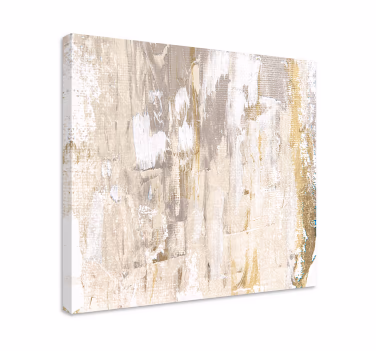 Tableau abstrait toile moderne texturée - TenStickers