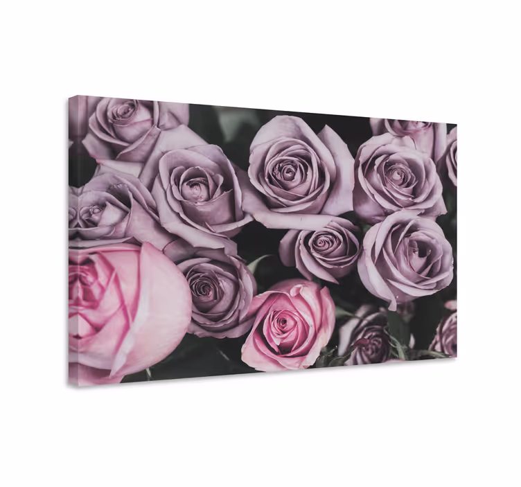 Tableau fleurs et plantes bouquet de roses - TenStickers