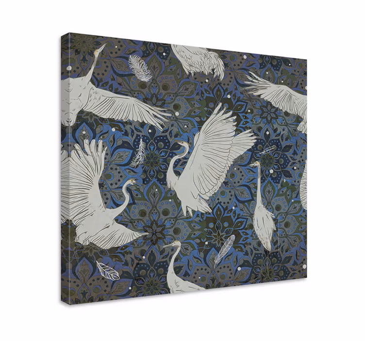 Tableau abstraite Ornements de style oriental - TenStickers
