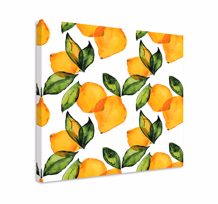Tableau Style méditerranéen au citron - TenStickers