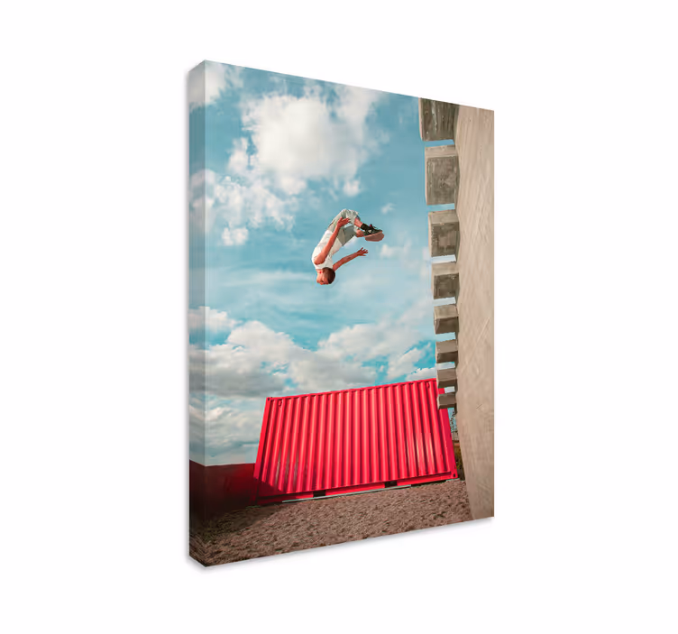 Tableau sports Parkour - TenStickers