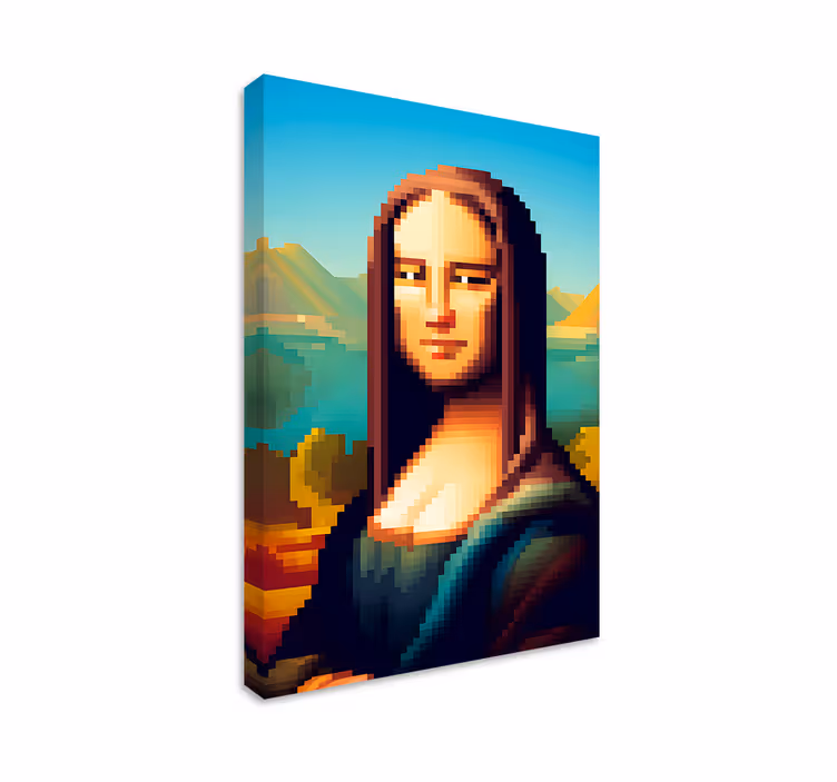 Tableau art jeu pixel art - TenStickers