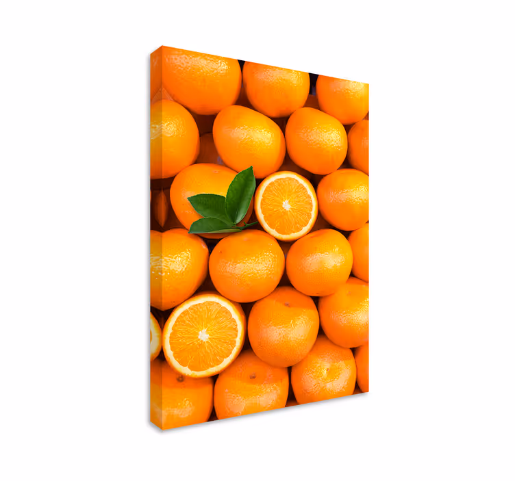 Tableau fruits des oranges - TenStickers
