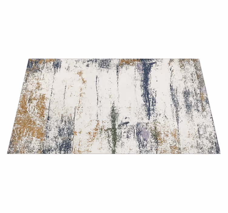 Tapis vinyle extérieur conception abstraite en détresse - TenStickers