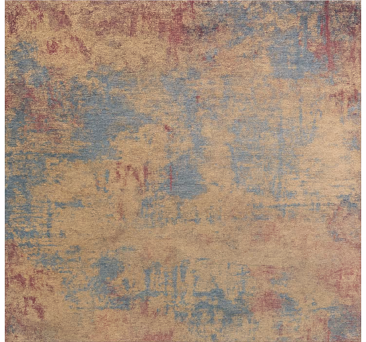 Tapis vinyle salle à manger motif oriental vieilli - TenStickers