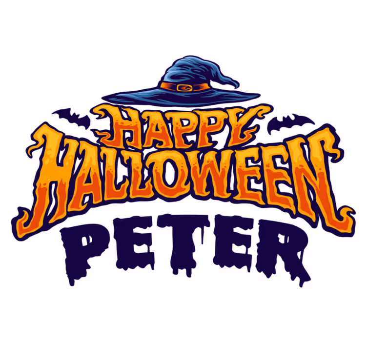 Tapis vinyle pour halloween personnalisé - TenStickers