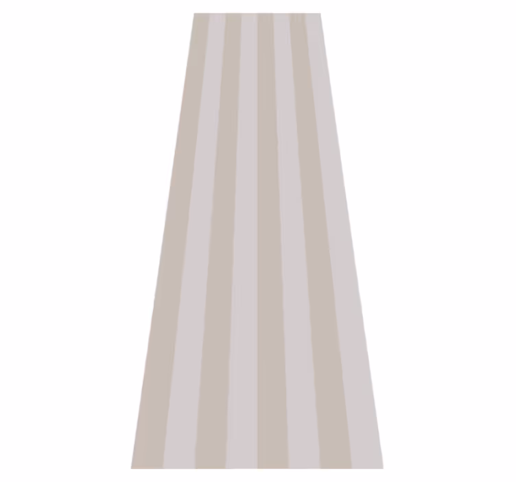 Tapis vinyle chambre rayures verticales hamptons - TenStickers