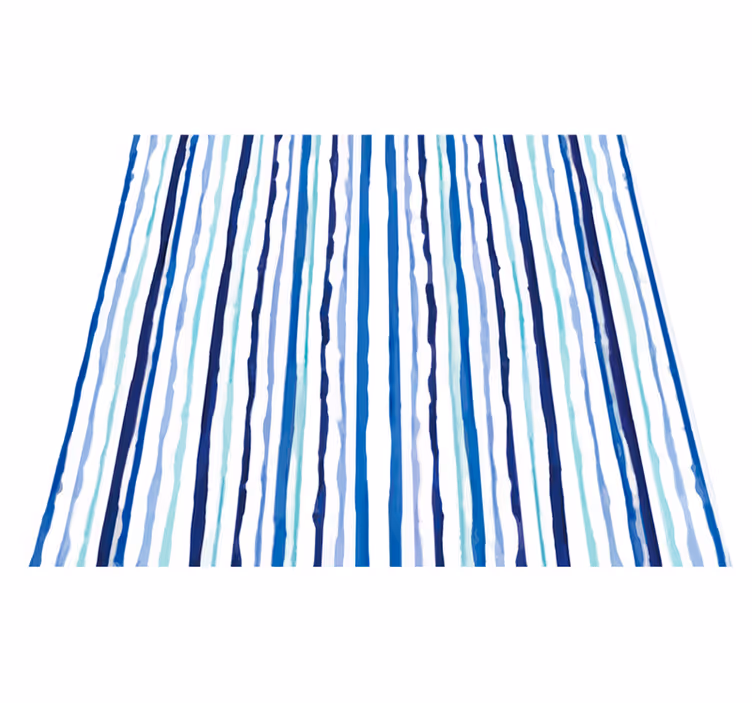 Tapis vinyle chambre lignes verticales claires - TenStickers