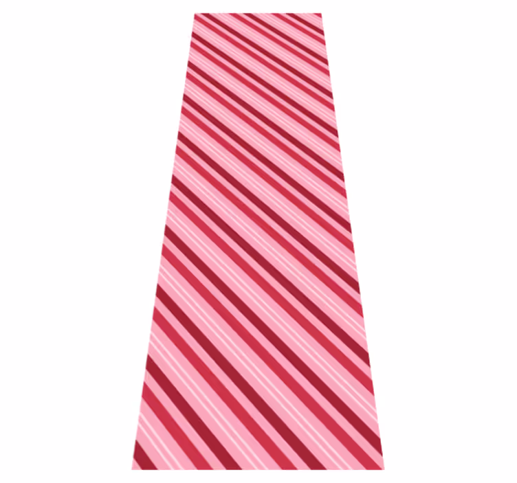 Tapis vinyle chambre motif diagonal - TenStickers