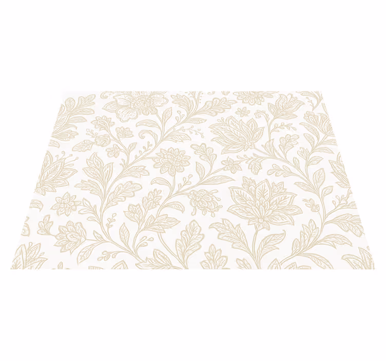 Tapis vinyle chambre bohémien décoratif - TenStickers