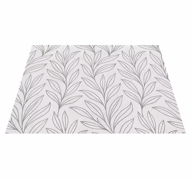 Tapis vinyle chambre motif ciment gris - TenStickers