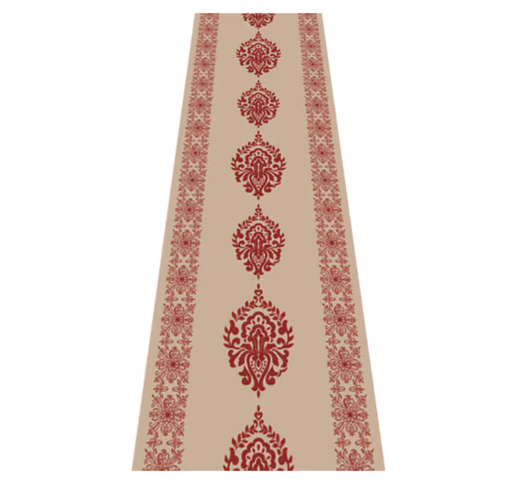 Tapis vinyle chambre motif provincial français - TenStickers