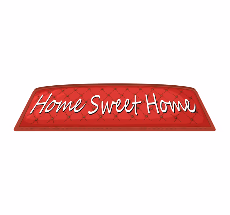 Tapis vinyle chambre douceur de foyer - TenStickers