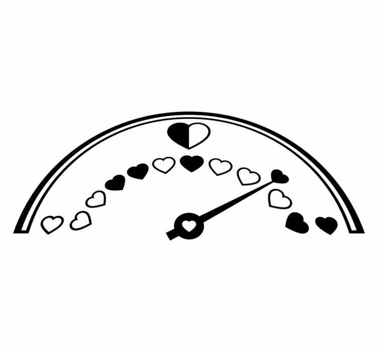 Tapis vinyle chambre autocollant amoureux - TenStickers