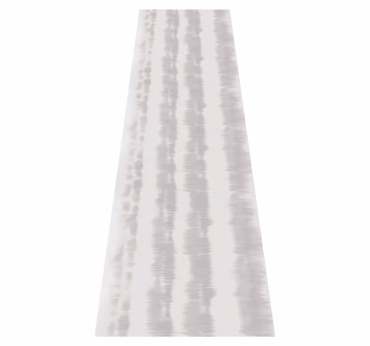 Tapis vinyle nordique motif japandi gris clair lignes - TenStickers