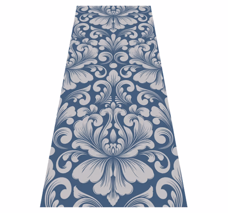 Tapis vinyle vintage design damassé classique - TenStickers