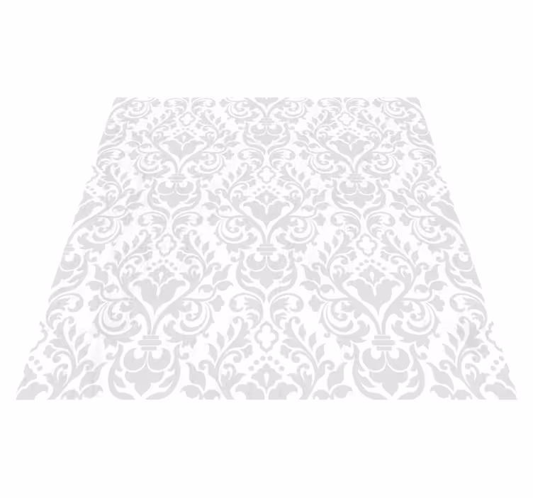 Tapis vinyle vintage damassé grunge - TenStickers