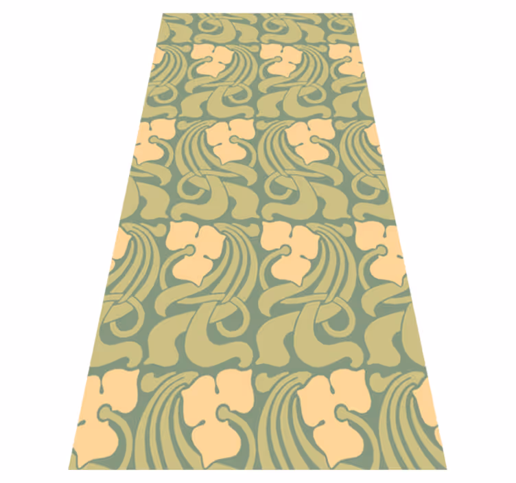 Tapis vinyle vintage motif style moderne - TenStickers