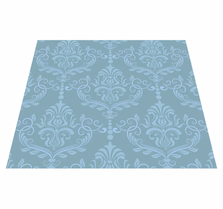 Tapis vinyle vintage baroque élégant et raffiné - TenStickers